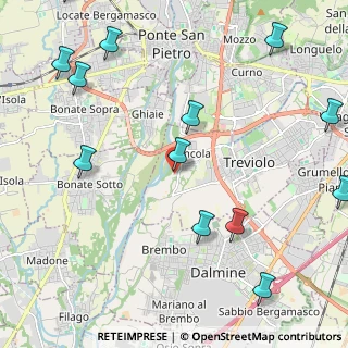 Mappa Via dei Ceresini, 24048 Treviolo BG, Italia (2.92)