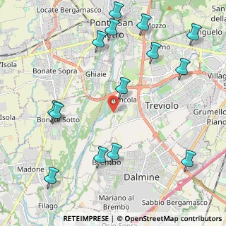 Mappa Via dei Ceresini, 24048 Treviolo BG, Italia (2.65357)