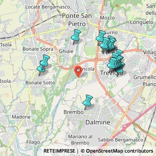Mappa Via dei Ceresini, 24048 Treviolo BG, Italia (2.008)