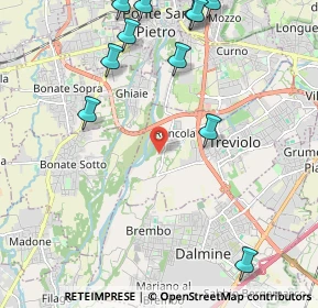 Mappa Via dei Ceresini, 24048 Treviolo BG, Italia (2.69455)