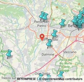 Mappa Via dei Ceresini, 24048 Treviolo BG, Italia (6.476)