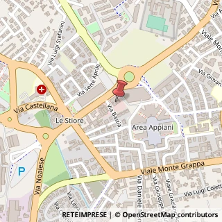 Mappa Via Bastia, 40, 31100 Treviso, Treviso (Veneto)