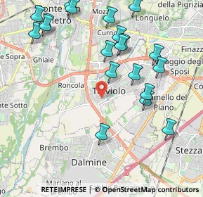 Mappa Passaggio Don Carlo Angeretti, 24048 Treviolo BG, Italia (2.36)