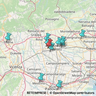 Mappa Via Sant'Antonio, 35018 San Martino di Lupari PD, Italia (13.13182)