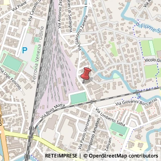 Mappa Via Giacomo Zanella, 65, 31100 Treviso, Treviso (Veneto)