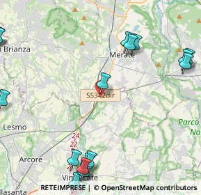 Mappa Via Adda, 23875 Osnago LC, Italia (6.23833)