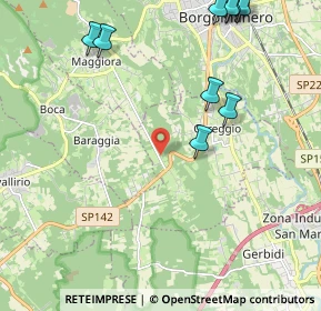 Mappa Cureggio, 28060 Cureggio NO, Italia (2.82909)