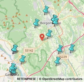Mappa Cureggio, 28060 Cureggio NO, Italia (5.30313)