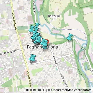 Mappa Via Alessandro Volta, 21054 Fagnano Olona VA, Italia (0.3185)