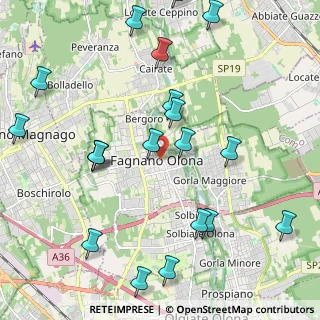 Mappa Piazza S. Gaudenzio, 21054 Fagnano Olona VA, Italia (2.511)