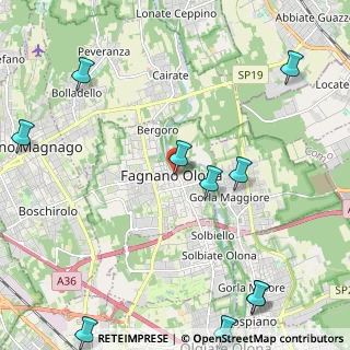 Mappa Piazza S. Gaudenzio, 21054 Fagnano Olona VA, Italia (3.02636)