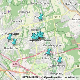 Mappa Piazza S. Gaudenzio, 21054 Fagnano Olona VA, Italia (1.38667)