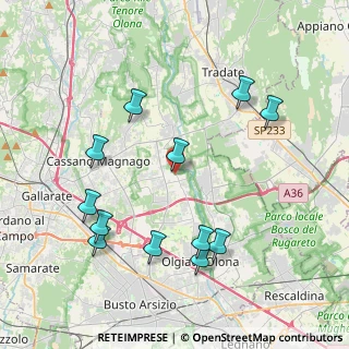Mappa Piazza S. Gaudenzio, 21054 Fagnano Olona VA, Italia (4.30583)