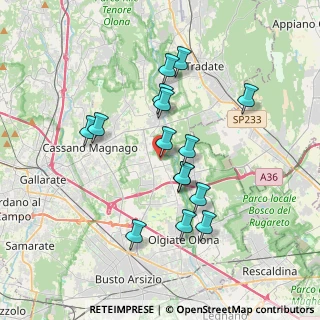 Mappa Piazza S. Gaudenzio, 21054 Fagnano Olona VA, Italia (3.27667)