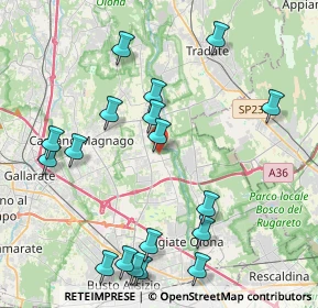 Mappa Piazza S. Gaudenzio, 21054 Fagnano Olona VA, Italia (4.72222)
