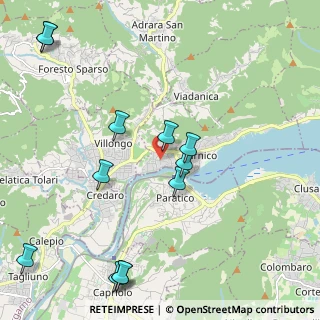 Mappa Via Cortivo, 24067 Sarnico BG, Italia (2.53583)