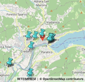 Mappa Via Cortivo, 24067 Sarnico BG, Italia (1.65643)
