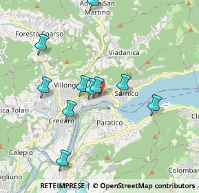 Mappa Via Cortivo, 24067 Sarnico BG, Italia (2.20667)