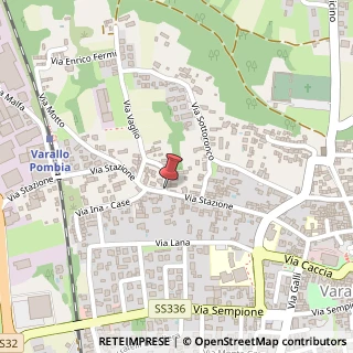 Mappa Via Stazione, 80B, 28040 Varallo Pombia, Novara (Piemonte)