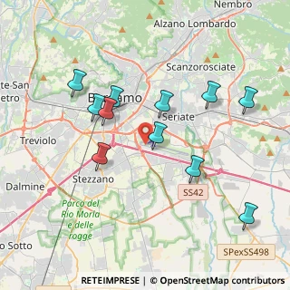 Mappa Via Aeroporto, 24050 Orio al Serio BG, Italia (3.72)