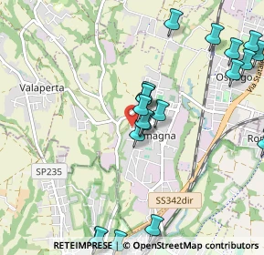 Mappa Via Legnano, 23871 Lomagna LC, Italia (1.166)