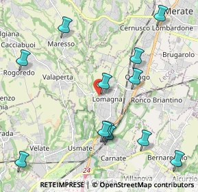 Mappa Via Legnano, 23871 Lomagna LC, Italia (2.44667)