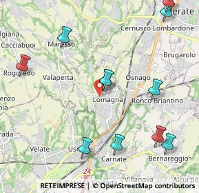 Mappa Via Legnano, 23871 Lomagna LC, Italia (2.47545)