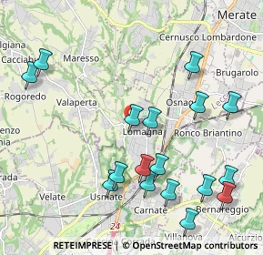 Mappa Via Legnano, 23871 Lomagna LC, Italia (2.33882)
