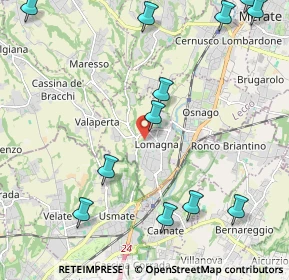 Mappa Via Legnano, 23871 Lomagna LC, Italia (2.7775)