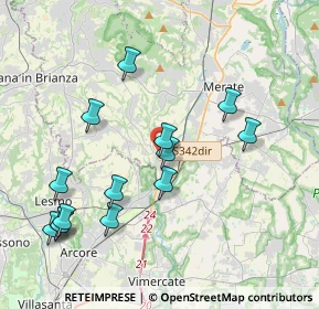 Mappa Via Legnano, 23871 Lomagna LC, Italia (4.19786)