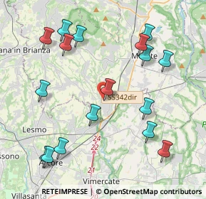 Mappa Via Legnano, 23871 Lomagna LC, Italia (4.64412)