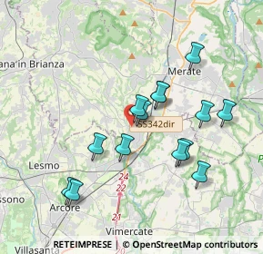 Mappa Via Legnano, 23871 Lomagna LC, Italia (3.42071)