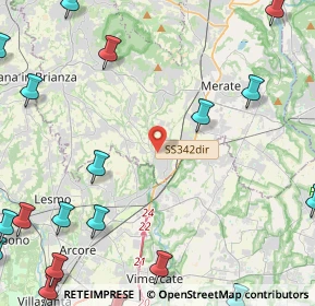 Mappa Via Legnano, 23871 Lomagna LC, Italia (7.2975)