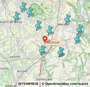 Mappa Via Legnano, 23871 Lomagna LC, Italia (4.29364)