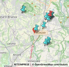 Mappa Via Legnano, 23871 Lomagna LC, Italia (3.93)