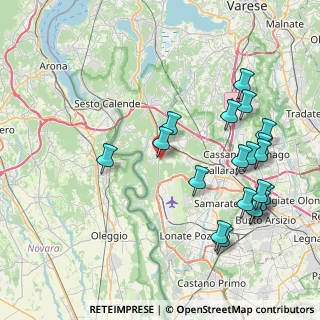 Mappa Via Comunale Antica, 21019 Somma Lombardo VA, Italia (9.197)