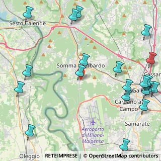 Mappa Via Comunale Antica, 21019 Somma Lombardo VA, Italia (6.2325)