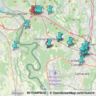 Mappa Via Comunale Antica, 21019 Somma Lombardo VA, Italia (4.955)