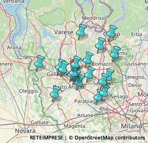Mappa Via Colombo Cristoforo, 21054 Fagnano Olona VA, Italia (10.66895)