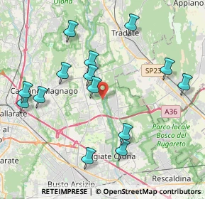 Mappa Via Colombo Cristoforo, 21054 Fagnano Olona VA, Italia (4.315)