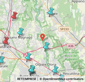 Mappa Via Colombo Cristoforo, 21054 Fagnano Olona VA, Italia (6.30923)