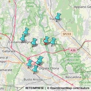Mappa Via Colombo Cristoforo, 21054 Fagnano Olona VA, Italia (3.58364)