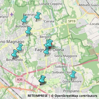Mappa Via Alessandro Manzoni, 21054 Fagnano Olona VA, Italia (2.41385)