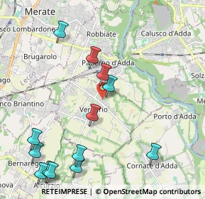 Mappa Via Gramsci, 23878 Verderio superiore LC, Italia (2.55538)