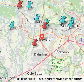 Mappa Via Risorgimento, 24048 Treviolo BG, Italia (4.49)