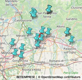 Mappa Via Risorgimento, 24048 Treviolo BG, Italia (15.43)