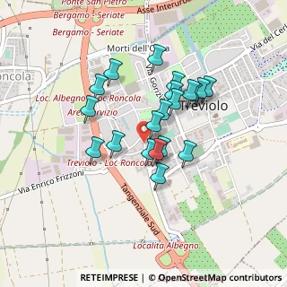 Mappa Via Risorgimento, 24048 Treviolo BG, Italia (0.3485)