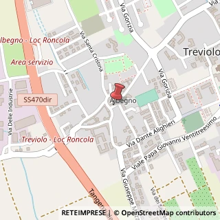Mappa Via della Costituzione, 1/3, 24048 Treviolo, Bergamo (Lombardia)