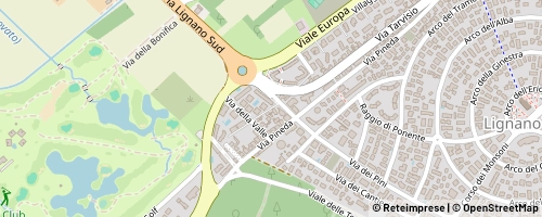Mappa Lignano Sabbiadoro
