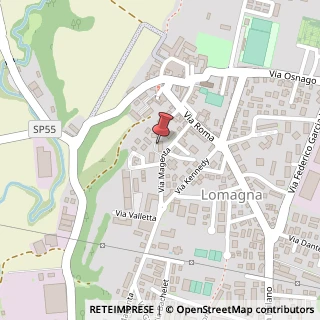 Mappa Via Magenta, 13, 23871 Lomagna, Lecco (Lombardia)